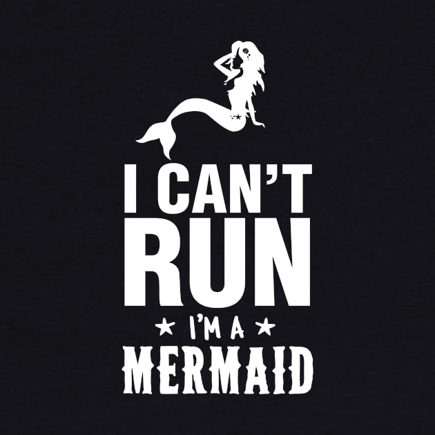 I Can't Run I'm A Mermaid by Kyandii